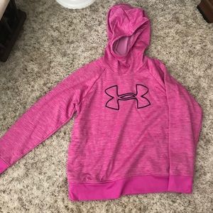 Heather Pink Under Armour Hoodie
